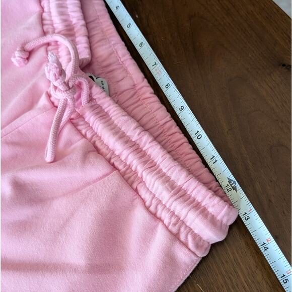Zara Pink High-rise Wide Straight Leg Basic Sweatpants, size M - Picture 4 of 7